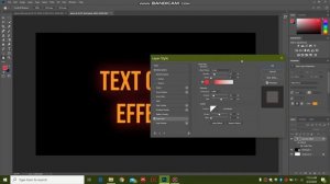 Text glow effect tutorial in photoshop/How to make text glow