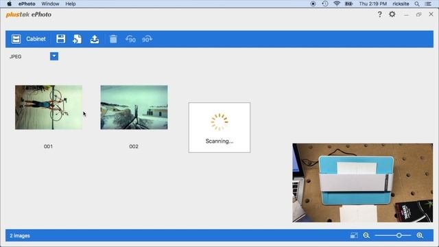 Plustek EPhoto Z300 Photo Scanner Setup