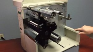 Zebra 105SL Ribbon Wrinkles