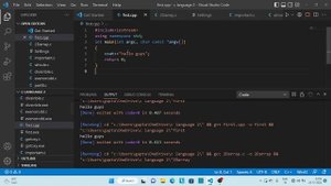 code running problem in vs code ???....code is already running problem in vs code