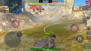 Wot blitz Т28 Defender краткий обзор и бой.