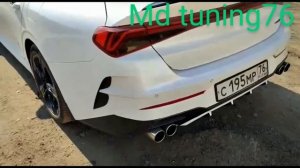 раздвоенный выхлоп Kia K5 звук выхлопа зачётный ?