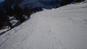 Dolomites, Skiing in Val Gardena, Saslong, Skifahren in Gröden, Ciampinoi, Selva Gardena Wolkenstei