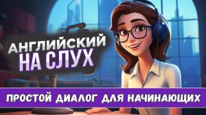 Научись понимать английский на слух. Диалог для начинающих