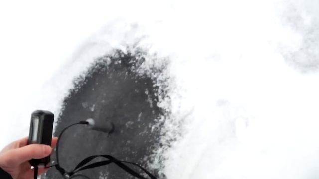 Эхолот ПРАКТИК ЭР-6 Pro2 работа по льду ( через лед ) смотреть онлайн