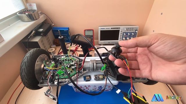 Управление гироскутером с ESP32