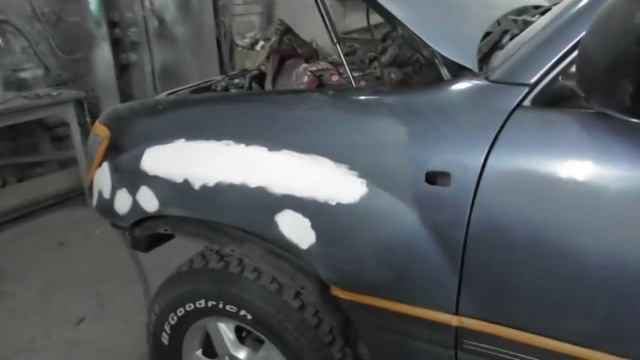 Покраска Джип косметический ремонт. ч 1 смотреть онлайн