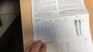 Сепаратор циклонного типа OMI SA0165 сжатого воздуха компрессора