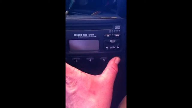 Ford radio code ---- 1 will not enter help !!! смотреть онлайн