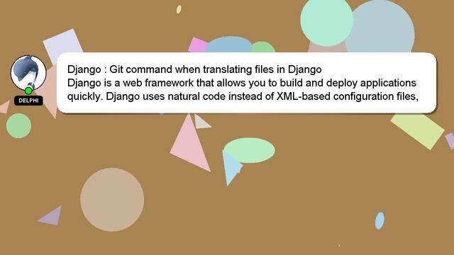 Django : Git command when translating files in Django смотреть онлайн