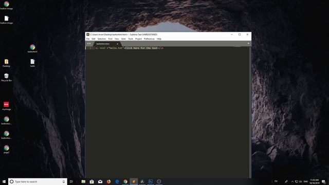 How to link text file in HTML