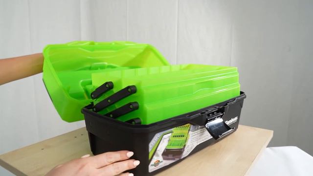 Обзор ящика Flambeau 6383FG Classic 3-tray green рыболовный смотреть онлайн