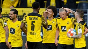 Боруссия Дортмунд 6 -1 Вольфсбург Чемпионат Германии 16.04.2022 Лучшие моменты.mkv