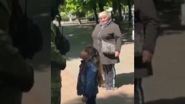 трогательное видео из ЛНР