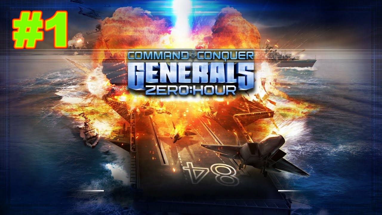 ▶Command and Conquer: Generals - Zero Hour. Поединок: Принц Кассад против Генерал Грейнджер. #1