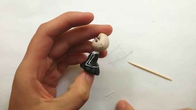 Мастер-класс: аниме Юки Кросс из полимерной глины FIMO kids / Yuki Cross  - polymer clay tutorial смотреть онлайн