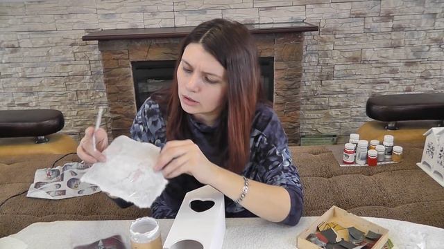 Декупаж чайного домика. Часть 3 из 6 смотреть онлайн