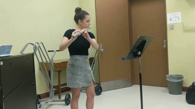 Sonata in D Major for Flute and Piano, Op 94; Sarah Banker, flute; Kristin Scioneaux, piano смотреть онлайн