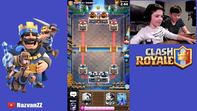 SUPER OPENING - LUMBERJACK SAU PRINCESS - Clash Royale смотреть онлайн