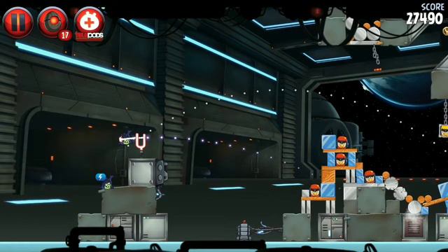 El poder de la fuerza oscura. Eric juega: Angry Birds star wars II смотреть онлайн
