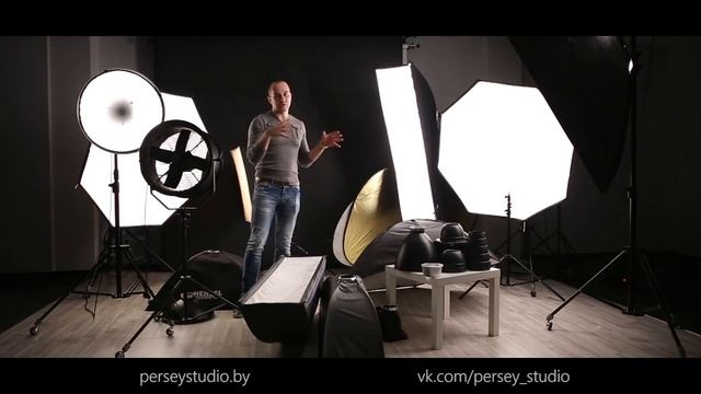 Комплект фотооборудования в фотостудии ПЕРСЕЙ. ВСЁ ДЛЯ ФОТОСЪЁМКИ В СТУДИИ!