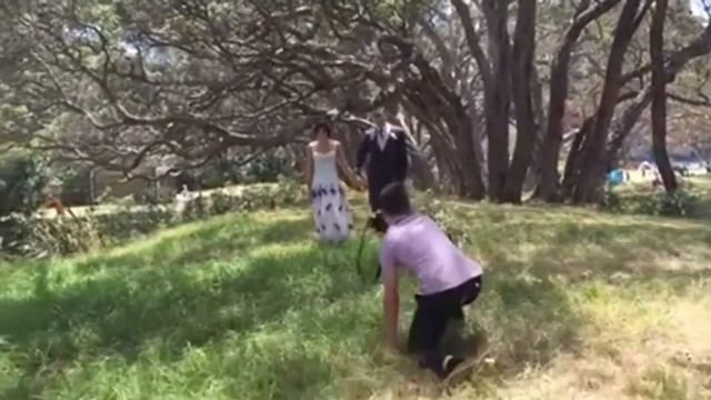 Веселый свадебный фотограф Прикол