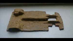 Как слепить машину ZAZ Tavria из пластилина/часть 1