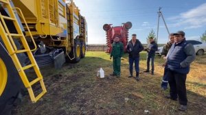 ROPA Tiger 6S-Первый запуск свеклоуборочного комбайна ROPA Tiger 6S