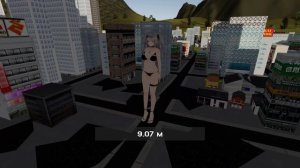 Giantess growth & shrink test