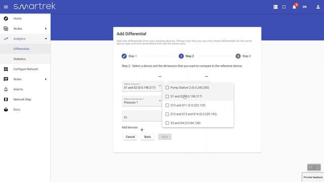 Webapp 3.0 - How to create a differential