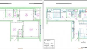 Перепланировка двухкомнатной квартиры в доме серии П-46М
