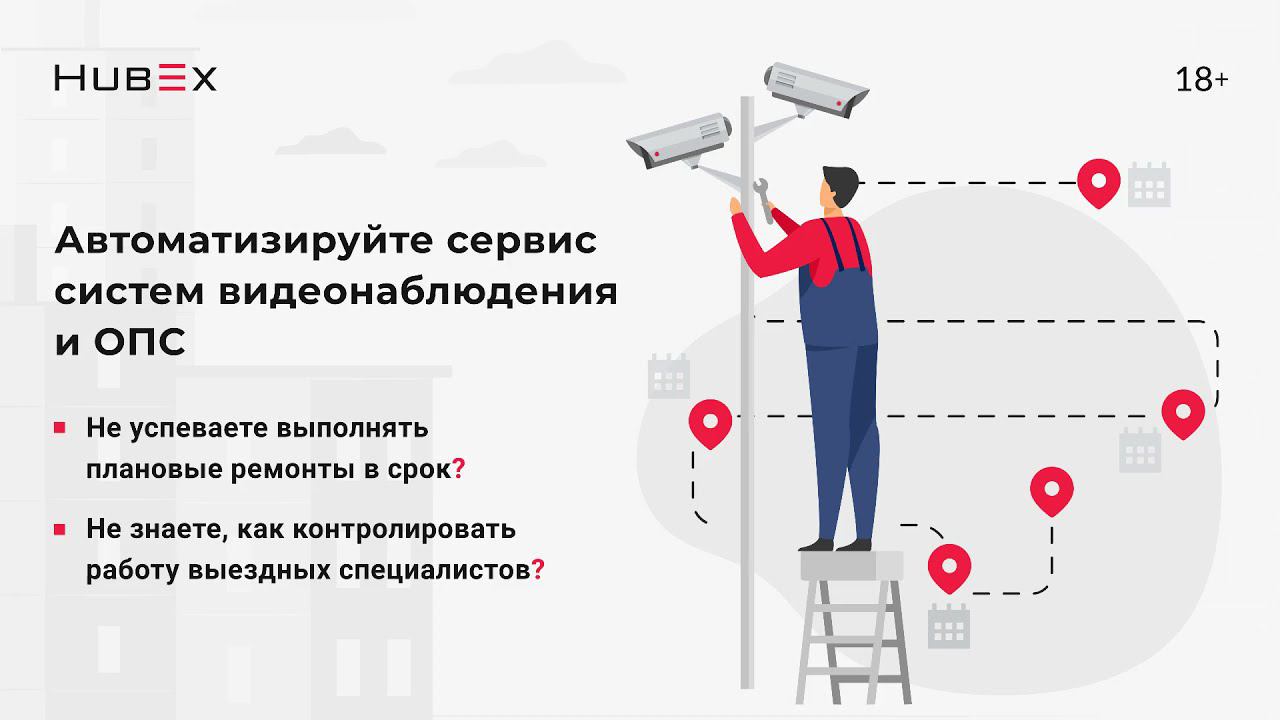 Автоматизация сервиса систем видеонаблюдения и ОПС