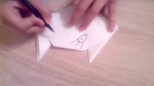 Оригами для начинающих кошка