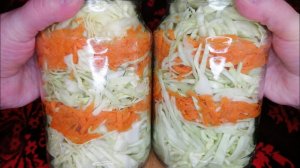 ОСТРАЯ КАПУСТА быстрый рецепт - Как замариновать капусту быстро