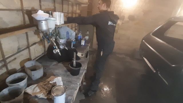 Покраска Авто в Гараже!!!! В Зеркало?