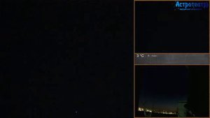 Вечерняя видимость МКС над территорией России