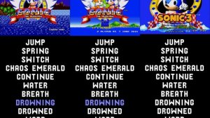 Sonic the Hedgehog Sound Effect and Jingle Comparison