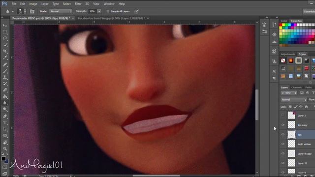 What Pocahontas Should Have Looked Like in 'Ralph Breaks the Internet'♦Speed Edit || Adobe Photosho смотреть онлайн