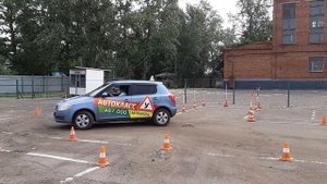 Заезд на парковочное место под 45°