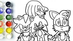 COMO DIBUJAR A SONIC TEAM EXE