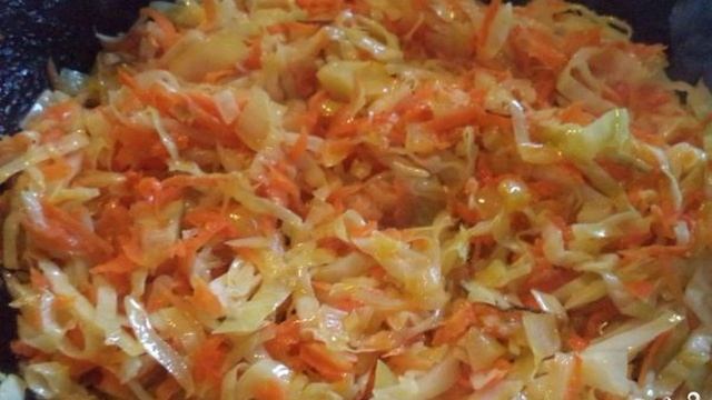 Гречка с капустой