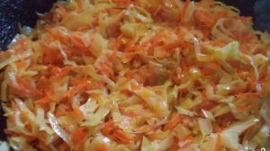 Гречка с капустой