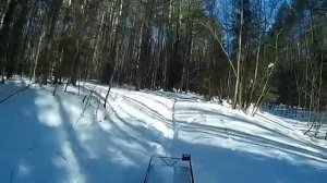 Паксус 600 тайга. 19.03.2017 покатушка 2 часть