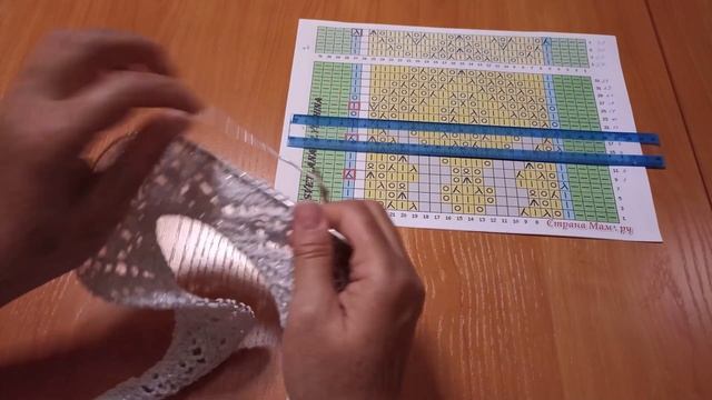 Летняя блузка спицами "Серебро", 1 часть МК
