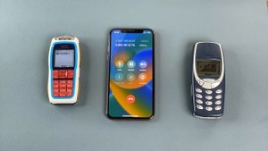 Nokia 3220 vs Nokia 3310 Incoming call from iPhone Xs Outging call Voice Conference (Nokia Tune)