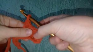 Вязание крючком. Столбики без накида, воздушные петли, петля подъема, поворотный ряд.
