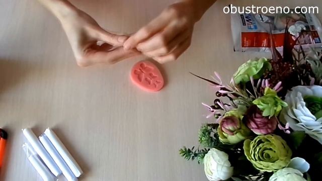 Полимерная глина: самые простые розы смотреть онлайн