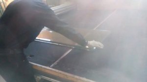 Как разобрать стеклопакет. Настройка стола для резки стекла. Часть 1