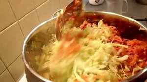Солянка капустная.  Заготовки на зиму.