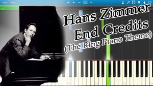 Hans Zimmer - End Credits (The Ring Piano Theme) [Piano Tutorial] Synthesia